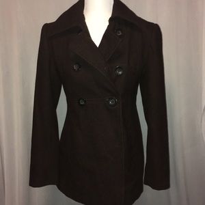 Collection by Gallery brown pea coat